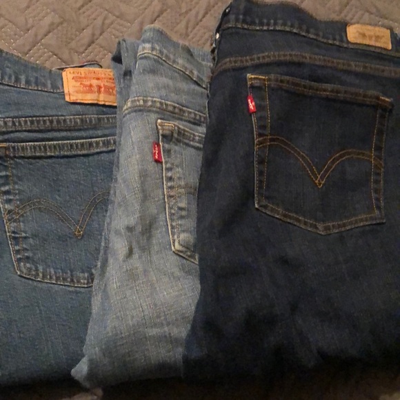 Levi's Denim - 3 pair of Levi jeans!